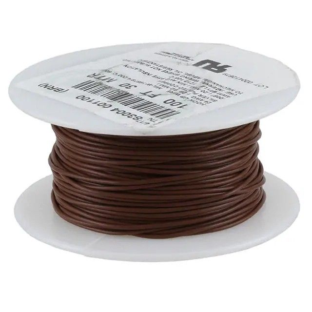 22 AWG 电子线电线 7/30 棕色 600V 1000.0'(304.8m) 8503 0011000图片