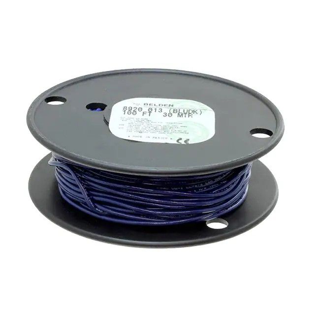 22 AWG 电子线电线 7/30 蓝色 600V 1000.0'(304.8m) 8920 0131000图片