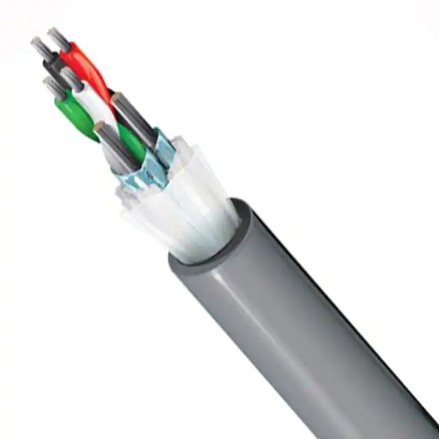4(2 对双绞线)芯多芯线缆铬 24 AWG 箔 5000'(1524.0m) 9729 0605000图片
