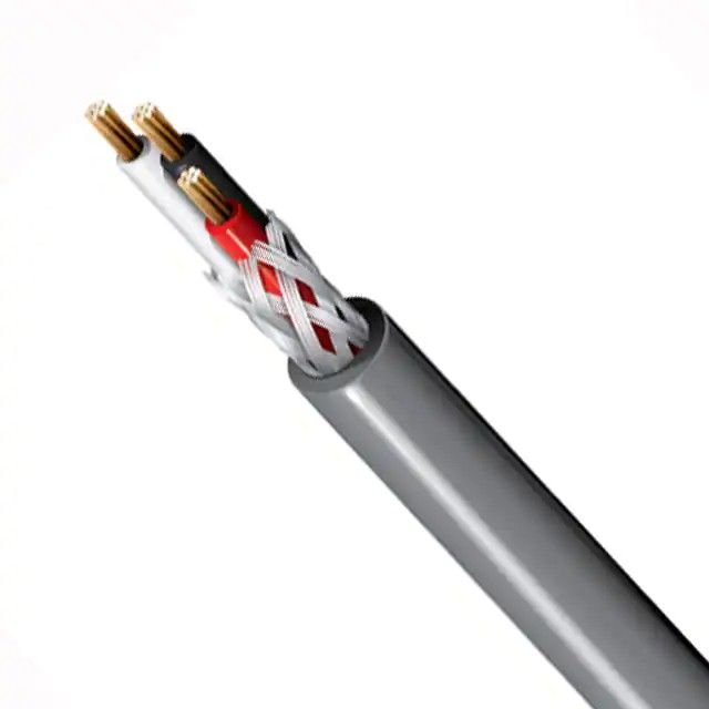 3 芯多芯线缆铬 22 AWG 编织线 500.0'(152.4m) 8735 060500图片