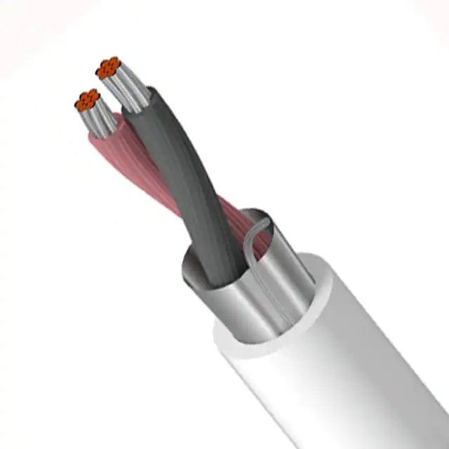 2(1 对双绞线)芯多芯线缆天然 18AWG 箔 1000.0'(304.8m) 82760 8771000图片