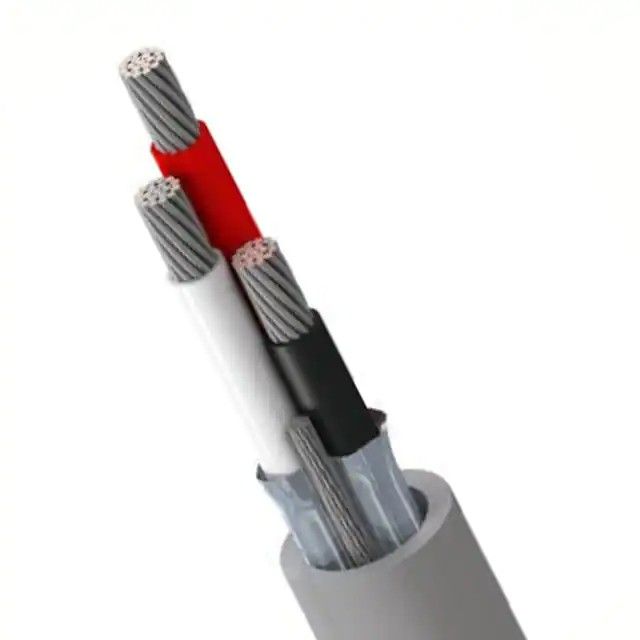 3 芯多芯线缆灰色 20AWG 箔 1000.0'(304.8m) 8772MN 0081000图片