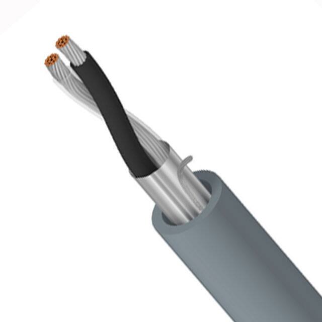 2(1 对双绞线)芯多芯线缆黑色 18AWG 箔 5000'(1524.0m) 9460 0105000图片