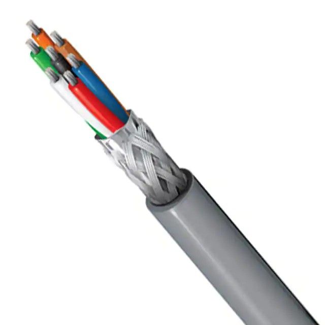 7 芯多芯线缆铬 24 AWG 箔，编织线 1000.0'(304.8m) 9932 0601000图片