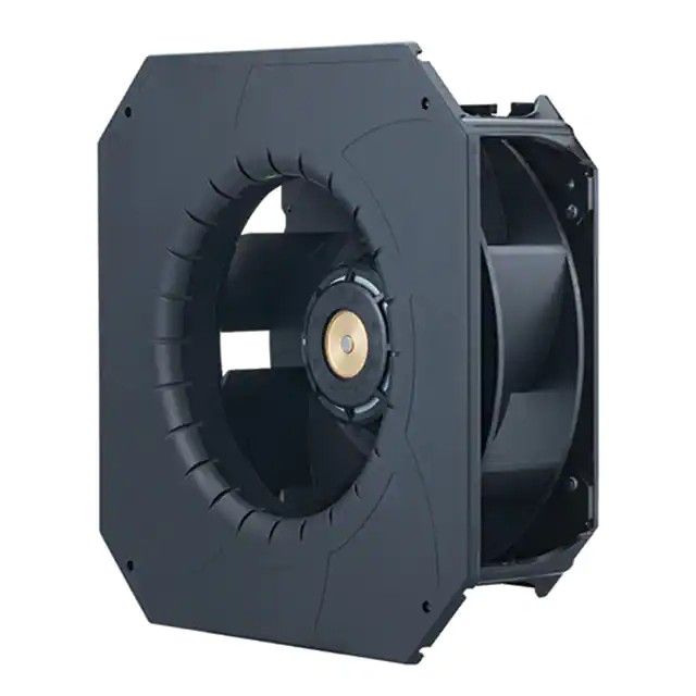 风扇离心式鼓风机 48VDC 方形-270mm 长 x 270mm 高滚珠 742.0 CFM(20.78m³/min) 4 引线 9B1TP48P0G001图片
