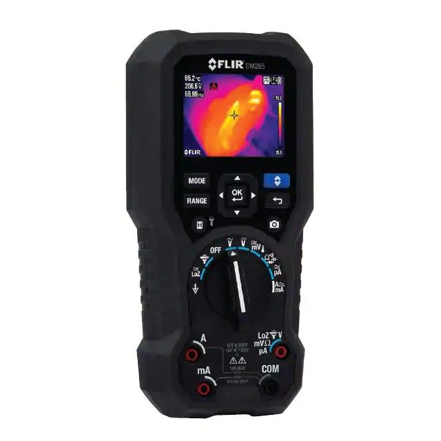 自动真有效值 RMS 手持型数字(DMM)万用表位 LCD 显示电压，电流，电阻，电容，温度，频率电池测试，连续性，二极管测试功能特性自动关断，背光，数据记录(内存储器)，最小/最大/平均 DM285图片