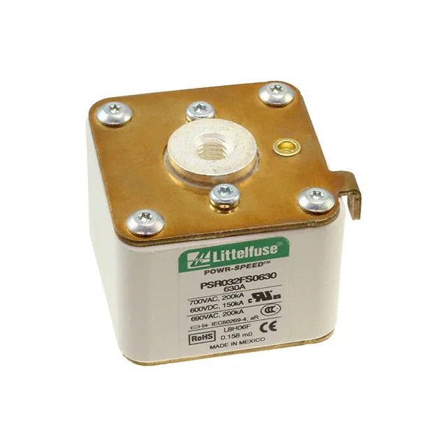 630A 700V AC 600V 直流保险丝方形螺栓安装 PSR032FS0630Z图片