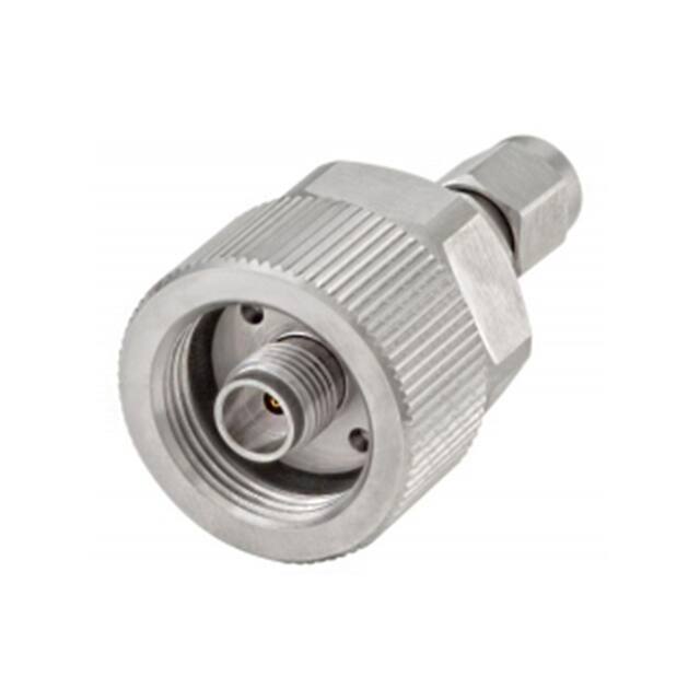 同轴连接器(RF)-适配器 1.85mm 插孔，母插座至 1.85mm 插头，公插针 50 欧姆 08KR121-S0AS3图片