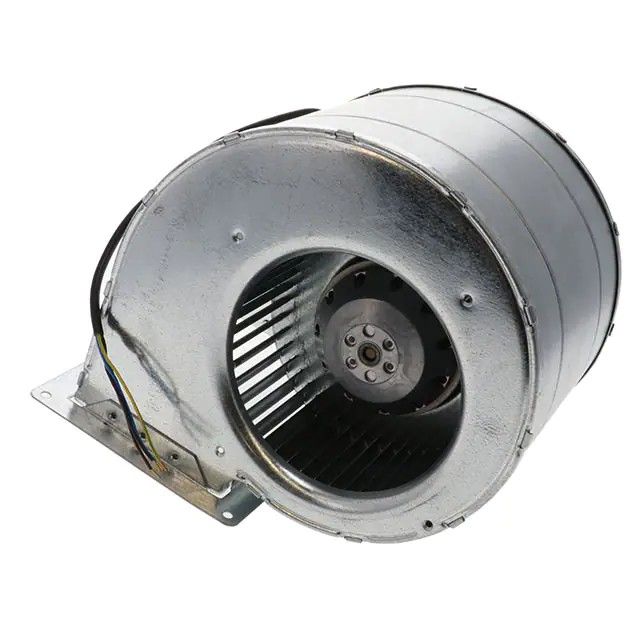风扇离心式鼓风机 230VAC 矩形/圆形-225mm 长 x 241mm 高滚珠 4 引线 D4E160-DA01-22图片