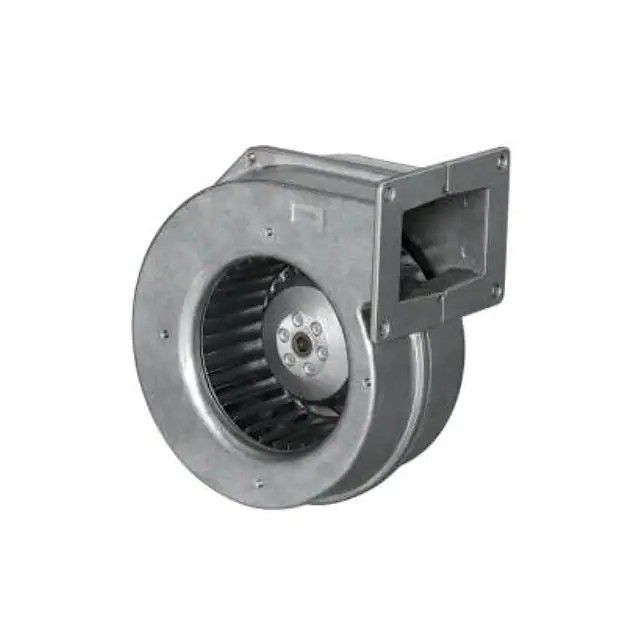 风扇离心式鼓风机 230VAC 矩形/圆形-178mm 长 x 193.5mm 高滚珠 4 根带接线端子的引线 G2E120-AR38-01图片