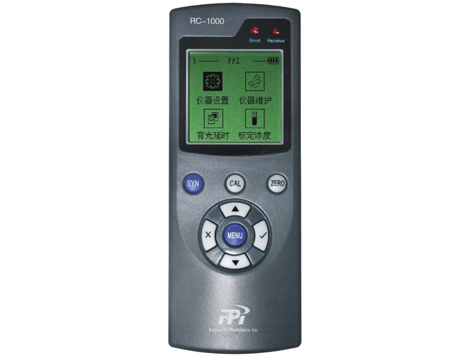 聚光科技RC-1000/2000遥控器图片