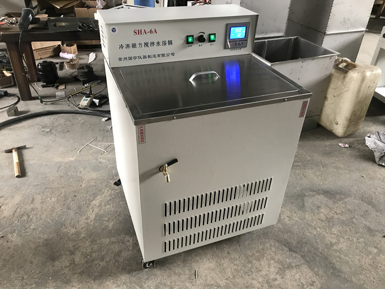 SHA-6A冷冻磁力搅拌水浴锅图片