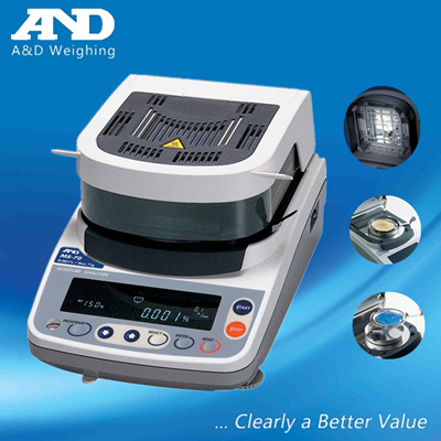 A&D艾安得 MS-70卤素水份测定仪图片