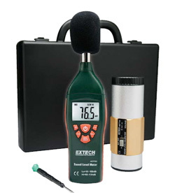 Extech Type 2分贝计声级计噪音测试仪套装 407732-kit图片