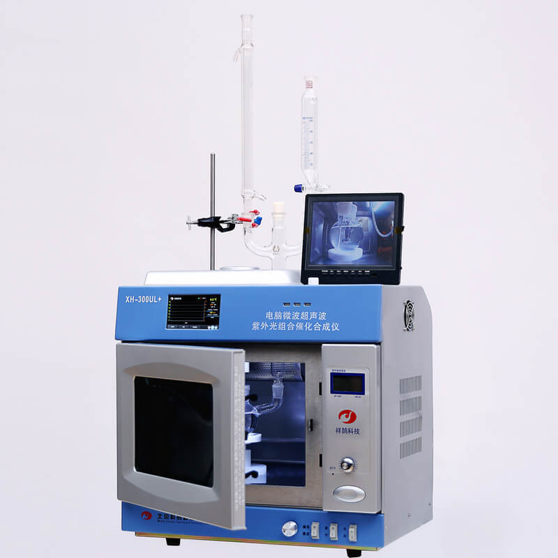 XH-300UL+电脑微波超声波紫外光组合催化合成仪图片