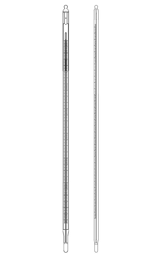 Chemtron 精密实验室温度计-内标示图片
