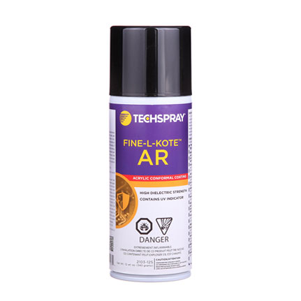 Techspray Fine-L-Kote 2103 AR丙烯酸敷形涂布12盎司喷雾剂图片