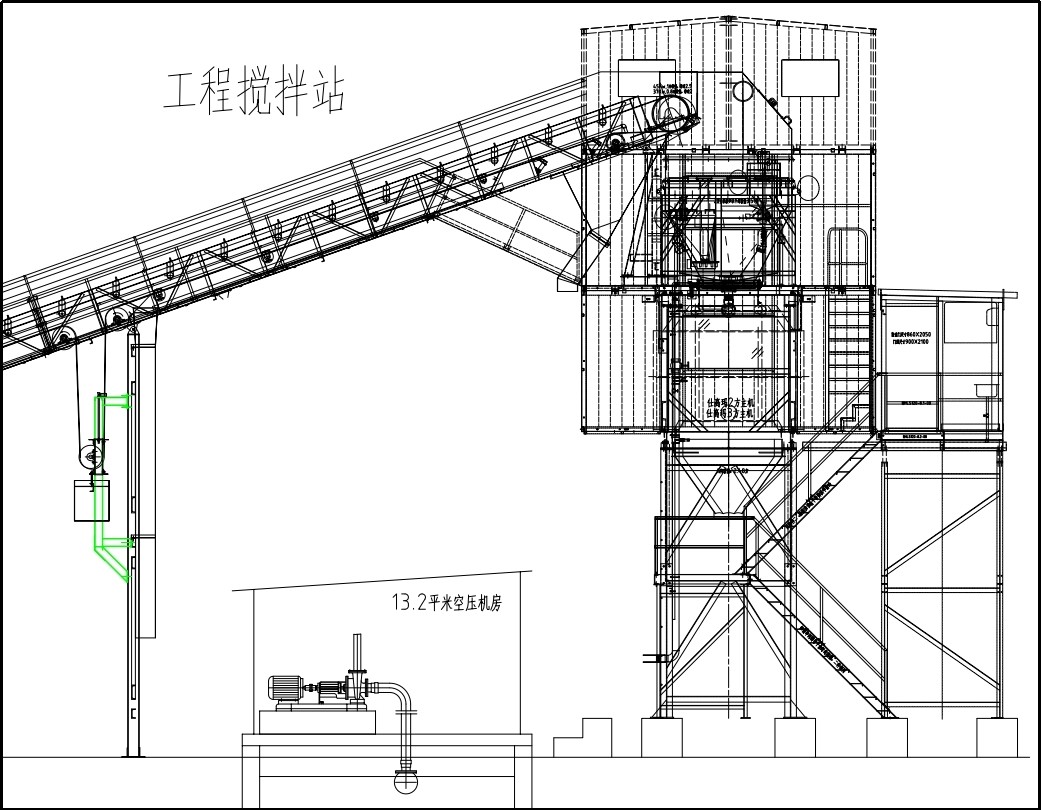 搅拌楼模块化图片