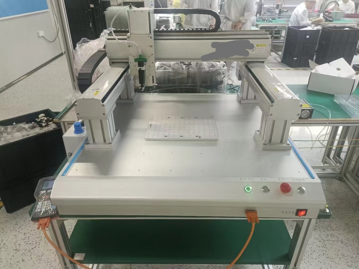 龙门架全自动点胶机图片