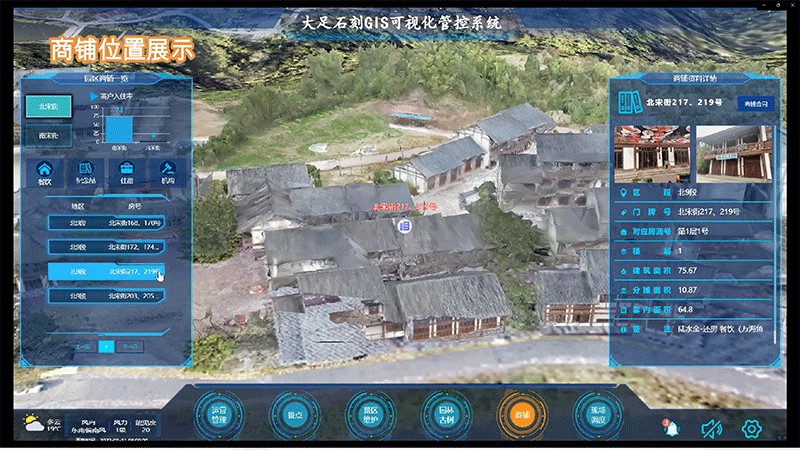 三维景区GIS管控系统图片