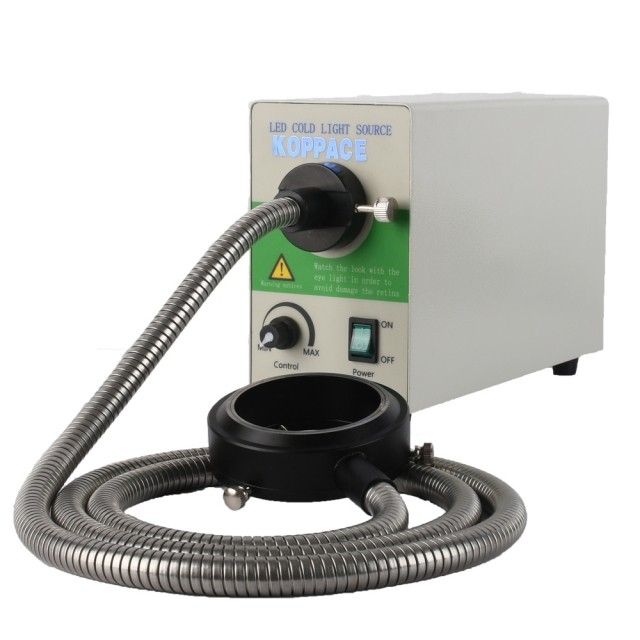 KP-20R显微镜可调环形灯,LED冷光源,色温5500K,800mm长,光纤冷光源图片