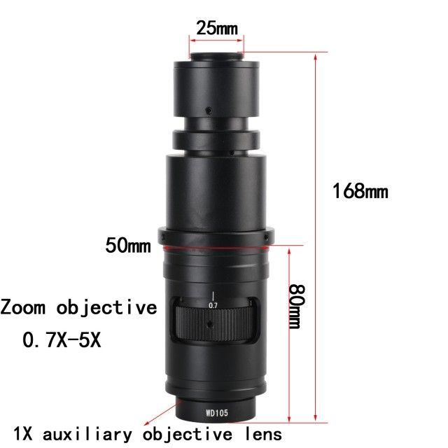 KP-0750L 26X-182X,工业显微镜镜头图片
