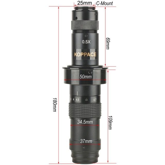 KP-Z45 OPPACE,24X-157X连续变焦镜头,工业显微镜镜头0.7X-4.5X图片