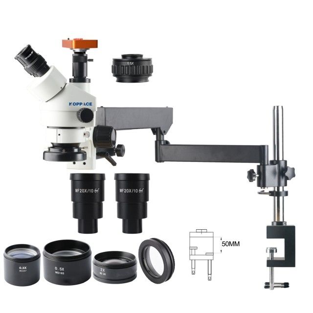 KP-2110-FLB 2.1X-180X,高清4000万像素,立体三目视频显微镜图片