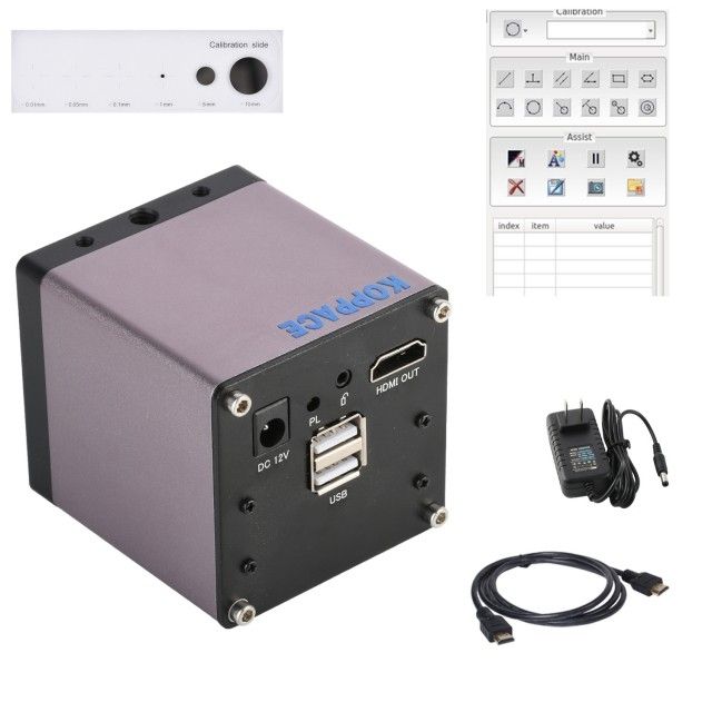 KP-Smart-3000M 200万像素,测量显微镜相机,HDMI高清工业相机,1080P,工业显微镜相机图片