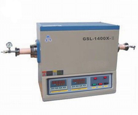 1400℃双温区真空气氛管式炉GSL-1400X-II图片