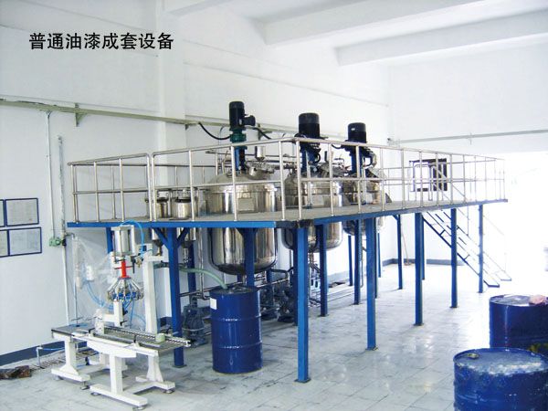 油漆生产线图片