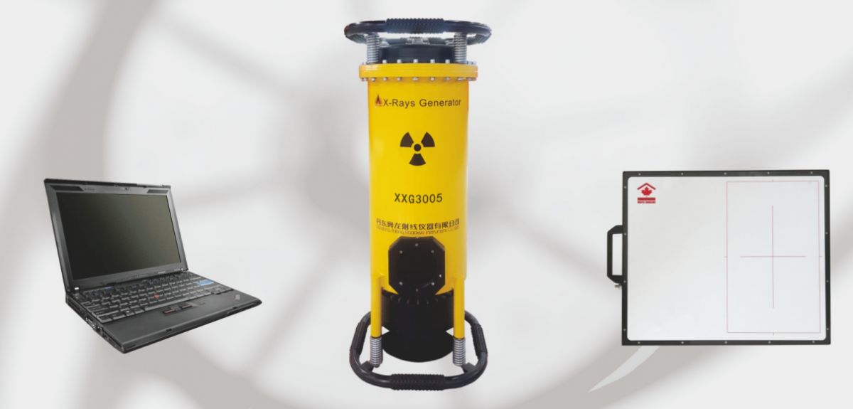 AL-DR-250A变频便携式X射线DR成像系统图片