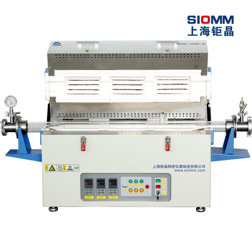 SKGL-1200-Ⅲ1200℃三温区开启式管式炉图片