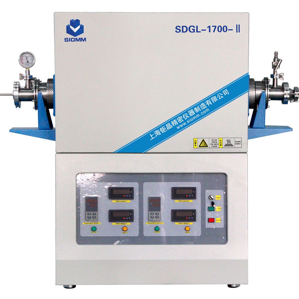 SGL-1700-Ⅱ1700℃双温区管式炉图片