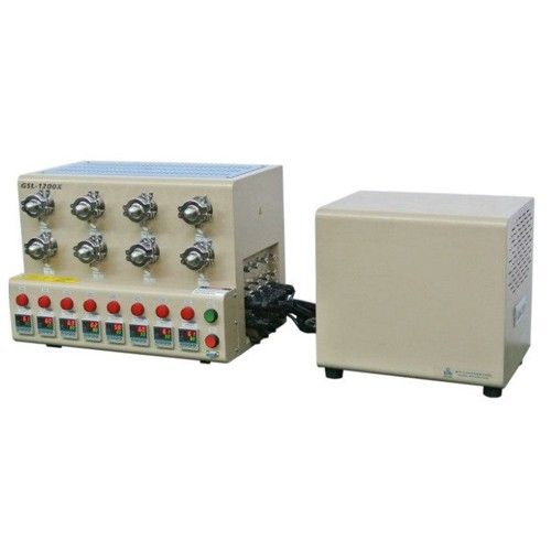 GSL-1200X-MGI-8 1200℃小型8通道管式炉(高通量烧结)图片