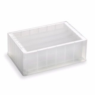 Reservoir, 4 row, polypropylene, 73 mL/row, 292 mL maximum, pyramid base geometries, 44 mm height, 25/pk图片