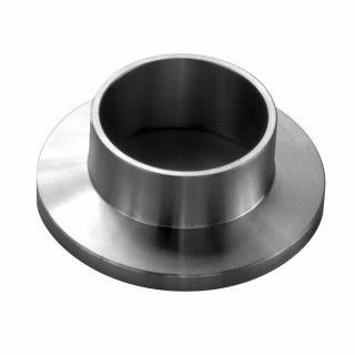 Short weld stub, NW50, 2.2 inch tube, 1 inch long, stainless steel图片