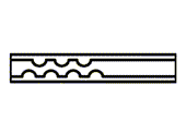 Inlet liner, PTV, multi baffle, deactivated图片