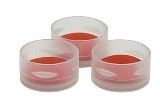 Cap, snap, clear PTFE/red silicone septa, 500/pk图片