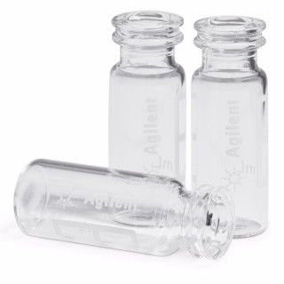 Vial, snap top, 2 mL, clear, 100/pk图片