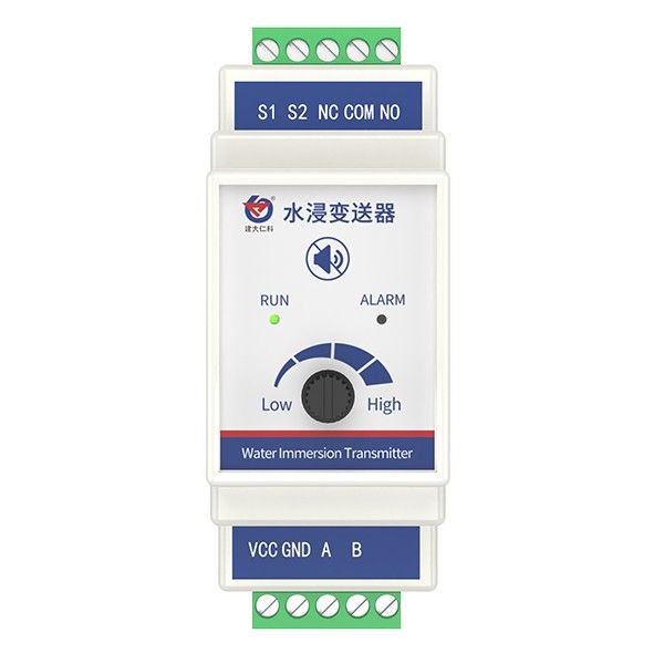 RS-SJ-x-6H卡轨壳水浸变送器(带旋钮)图片