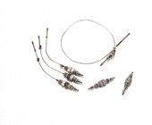 Capillary tubing kit, 0.12 mm id, flexible stainless steel, 6/pk图片
