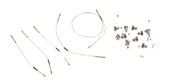 Capillary tubing kit, 0.12 mm id, flexible stainless steel, 5/pk图片