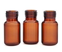Vial, screw top, headspace, amber, round bottom, 10 mL, 23 x 46 mm, 100/pk. Vial size: 22.75 x 46 mm (18 mm cap)图片