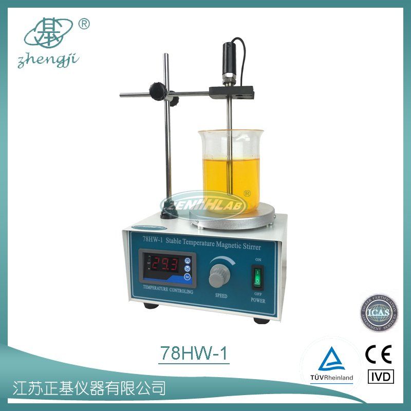 数显恒温磁力加热搅拌器78HW-1图片
