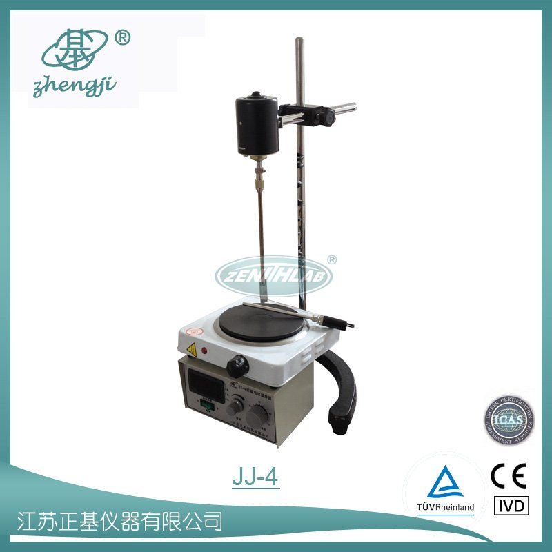 控温电动搅拌器JJ-4图片