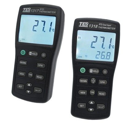 TES-1318白金电阻温度表图片