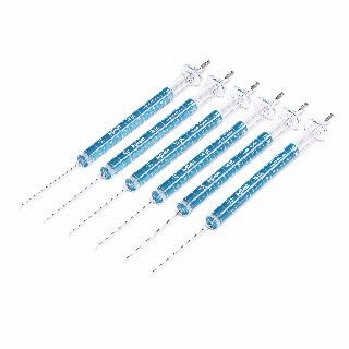 ALS进样针,蓝色,10µL,固定式针头,23-26s/42/锥形针尖,6/包图片