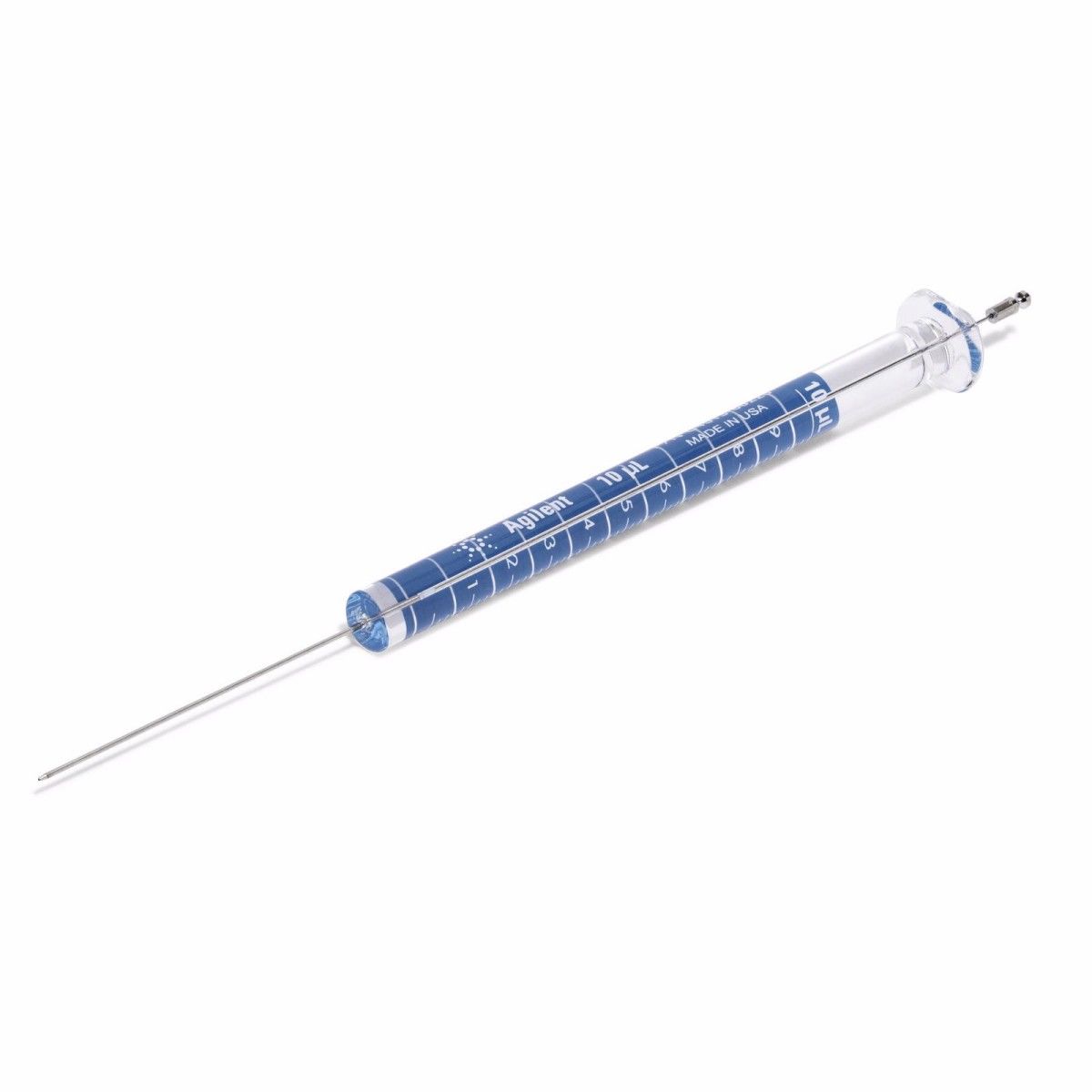 ALS进样针,蓝色,10µL,固定式针头,23/42/锥形针尖,PTFE头推杆图片