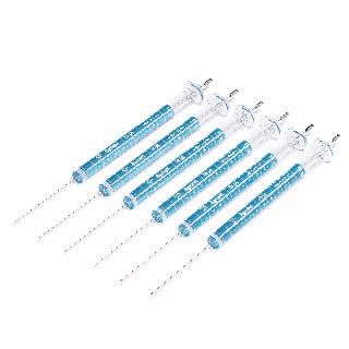 ALS进样针,蓝色,10µL,固定式针头,23/42/锥形针尖,6/包图片